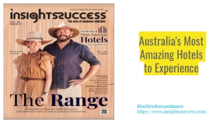 Australia's Most Amazing Hotels to Experience