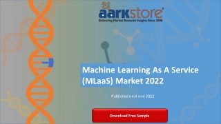 Machine Learning As A Service (MLaaS) Market 2022