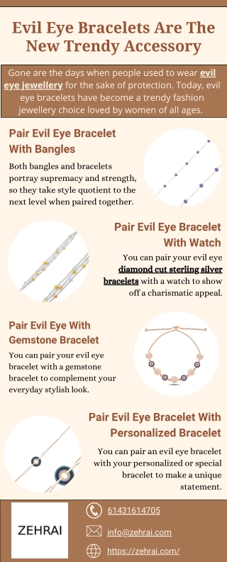 Evil Eye Bracelets Are The New Trendy Accessory