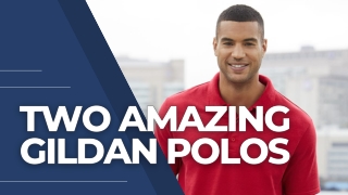 Two Amazing Gildan Polos