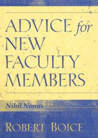 READ  Advice for New Faculty Members