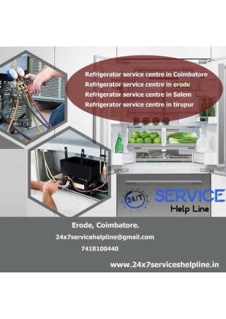 Refrigerator service centre in tirupur