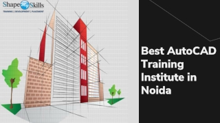 AutoCAD Training in Noida