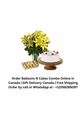 Send Cakes by Combo's Online in Canada | Gift Delivery Canada | Free Shipping