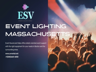 Audio Visual Equipment Rental