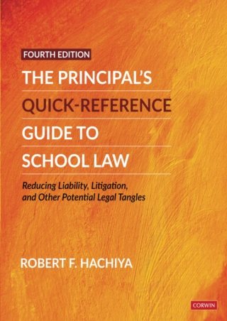 READ  The Principal s Quick Reference Guide to School Law Reducing