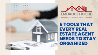 5 Tools That Every Montreal Real Estate Agent Needs To Stay Organized