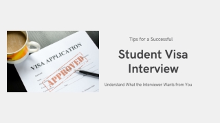 Top 10 Tips for a Successful Visa Interview