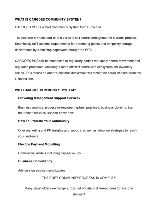 Community System