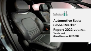 Automotive Seats Global Market By Type, Tevhnology, Vehicle Type, Trends, Opportunities, Competitive Analysis and Foreca