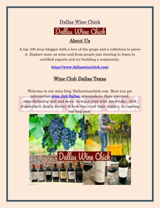 Wine Club Dallas