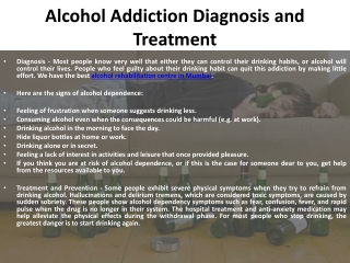 Alcohol Rehabilitation Centre in Mumbai