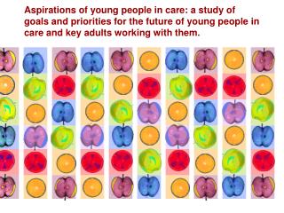 Aspirations of young people in care: a study of goals and priorities for the future of young people in care and key adul