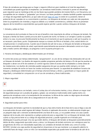 Los principales Pro's de un sistema de bloqueo inteligente para su casa