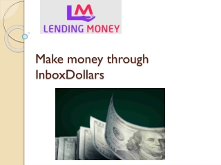 Make money through InboxDollars