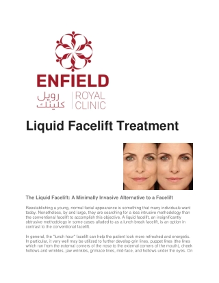 Liquid Facelift in Dubai