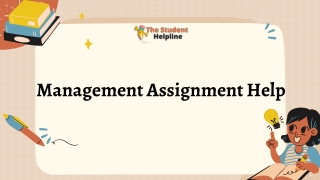 Get Best Management Assignment Help With Top Experts