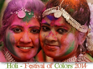 India - Holi Festival of Colors 2014