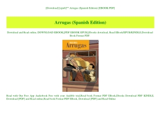 [Download] [epub]^^ Arrugas (Spanish Edition) [EBOOK PDF]