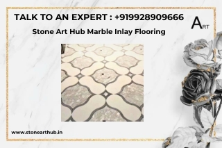 Stone Art Hub Marble Inlay Flooring - Call Now 9928909666