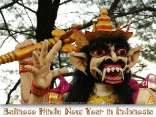 Balinese Hindu New Year Indonesia