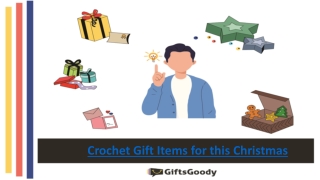 Crochet Gift Items For this Christmas