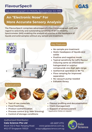 Gas Chromatograph - Ion Mobility Spectrometer