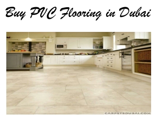Buy PVC Flooring in Dubai