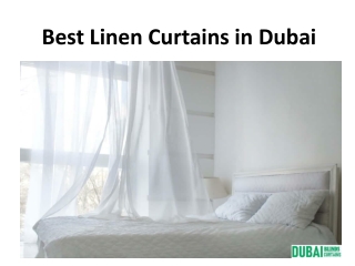 Best Linen Curtains in Dubai