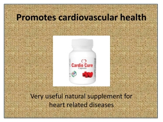 Maintain Heart Health and Function