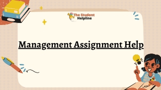 Get Best Management Assignment Help With Top Experts