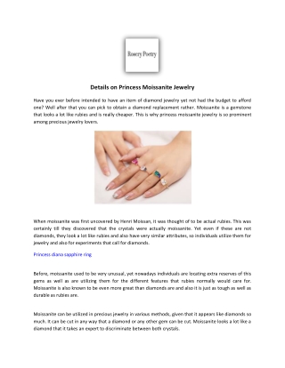 Best Princess Dian Wedding Rings Online