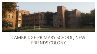 Best Nursery Schools in New Friends Colony