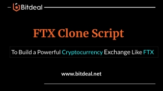 FTX Clone Script