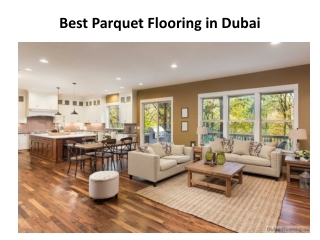 Best Parquet Flooring in Dubai