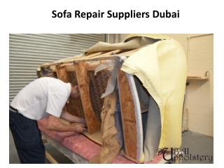 Sofa Repair Suppliers Dubai