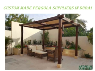 Custom Made Pergola Suppliers In Dubai