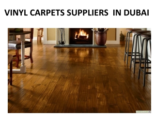 Vinyl Carpets Suppliers  In Dubai