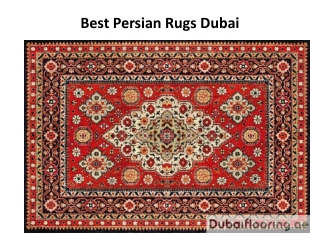 Best Persian Rugs Dubai