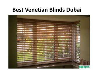 Best Venetian Blinds Dubai