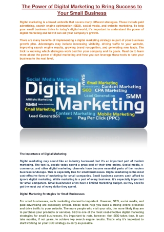 Gurbaksh Explains How to use the Power of Digital Marketing to Bring Success to Your Small Business