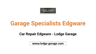 Garage Specialists Edgware