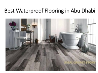 Best Waterproof Flooring in Abu Dhabi