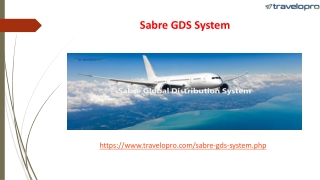 Sabre GDS System