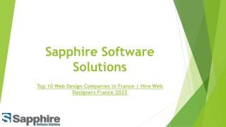 Top 10 Web Design Companies in France | Hire Web Designers France 2022