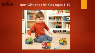 Best Gift Ideas for Kids Ages 1-10