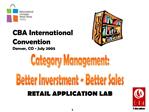 CBA International Convention Denver, CO - July 2005