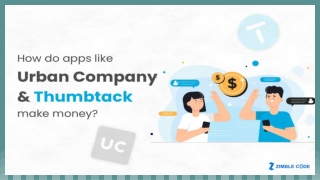 How do Apps like Urban Company & Thumbtack Make Money?