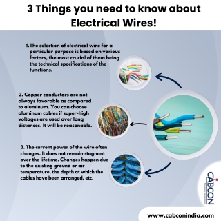 3 Things you need to know about Electrical Wires!