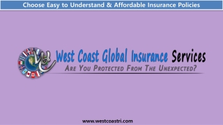 Choose Easy to Understand & Affordable Insurance Policies